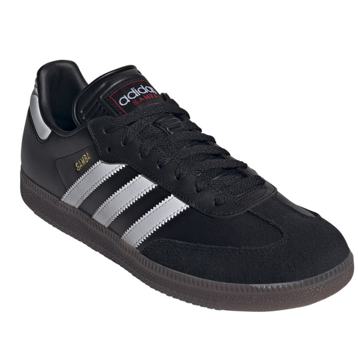 Buty halowe skórzane męskie adidas Samba IT czarne IH6000 | VUX.pl