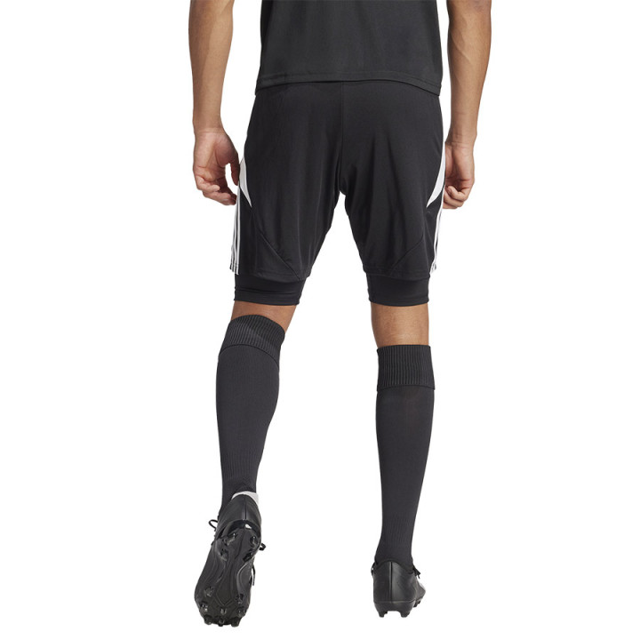 Spodenki piłkarskie 2w1 męskie adidas Tiro 24 Training | VUX.pl