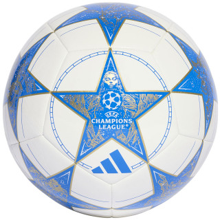 Piłka nożna treningowa adidas UCL Club 25/26 biało-niebieska | VUX.pl