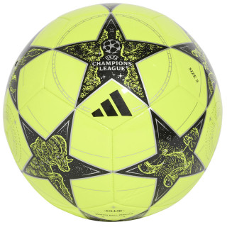 Piłka nożna treningowa adidas UCL Club 25/26 żółto-czarna | VUX.pl