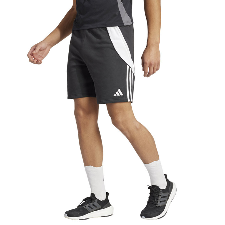Spodenki bawełniane męskie adidas Tiro 24 Sweat czarne IP1954 | VUX.pl