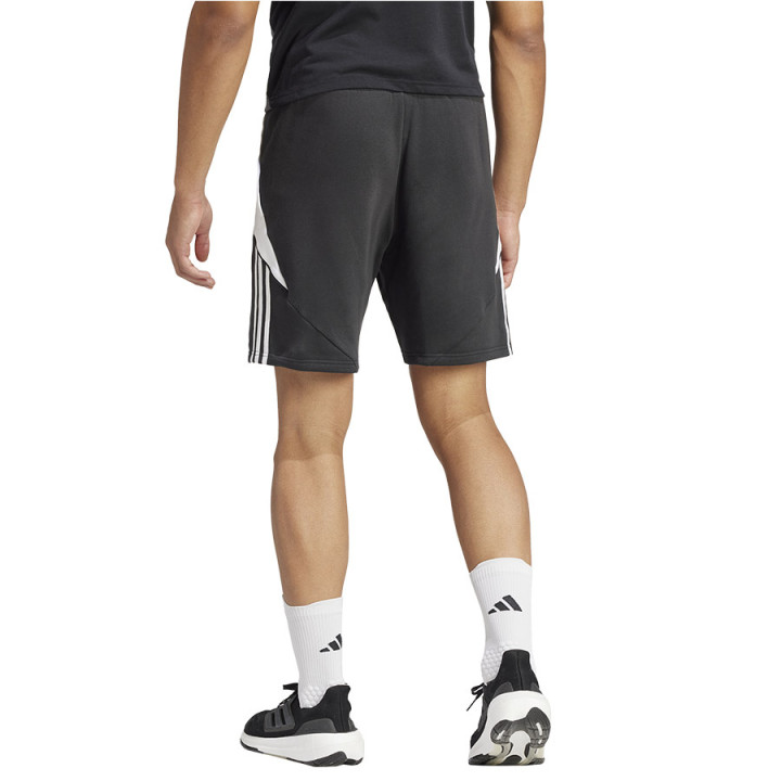 Spodenki bawełniane męskie adidas Tiro 24 Sweat czarne IP1954 | VUX.pl