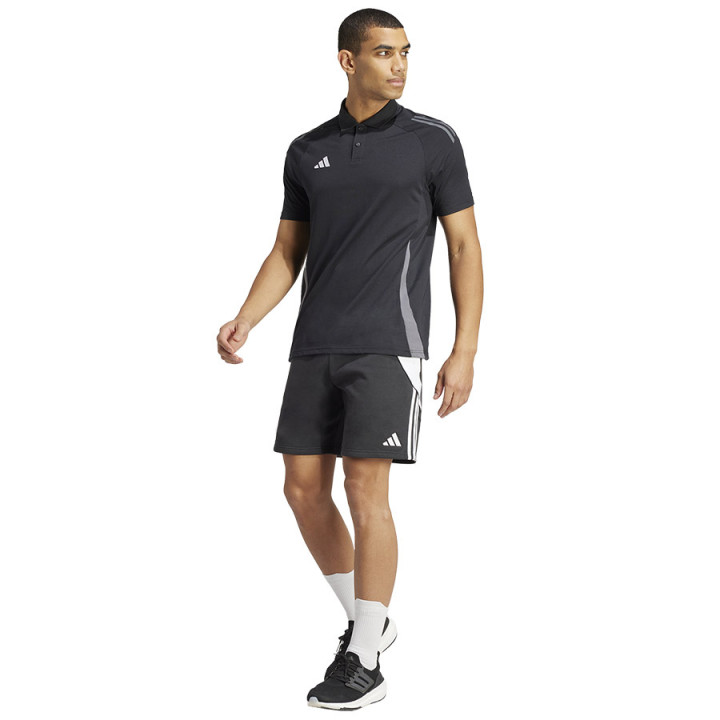Spodenki bawełniane męskie adidas Tiro 24 Sweat czarne IP1954 | VUX.pl