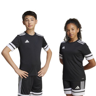Koszulka piłkarska junior adidas Squadra 25 czarna JJ0052 | VUX.pl