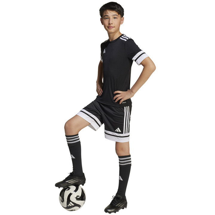 Koszulka piłkarska junior adidas Squadra 25 czarna JJ0052 | VUX.pl