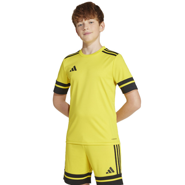 Koszulka piłkarska junior adidas Squadra 25 żółta JJ0056 | VUX.pl