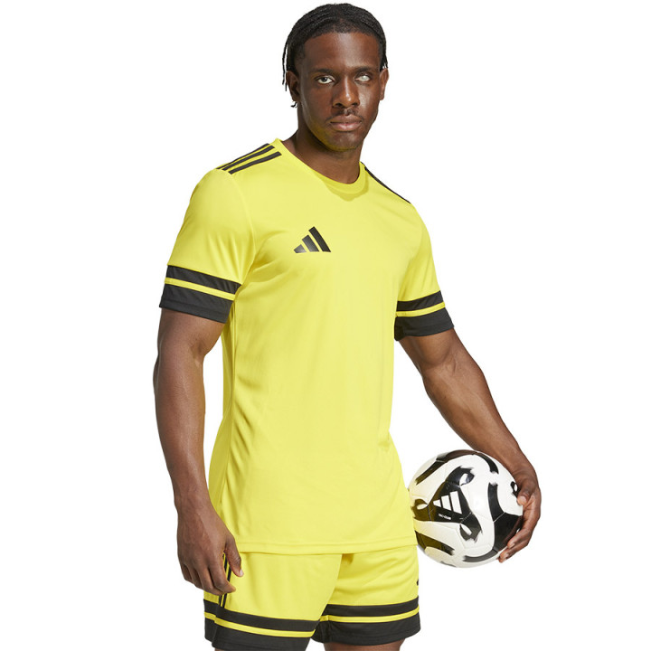 Koszulka piłkarska męska adidas Squadra 25 Aeroready żółta | VUX.pl