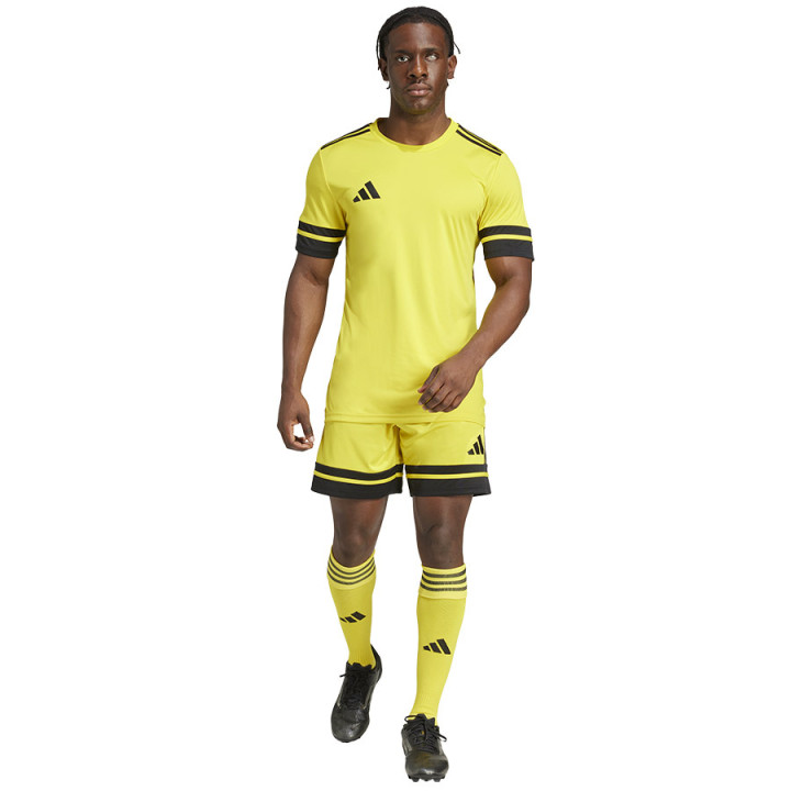 Koszulka piłkarska męska adidas Squadra 25 Aeroready żółta | VUX.pl