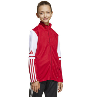 Bluza rozpinana junior adidas Squadra 25 czerwona JD4797 | VUX.pl