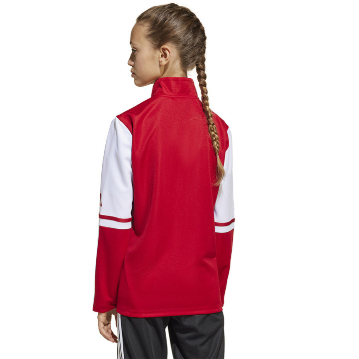 Bluza rozpinana junior adidas Squadra 25 czerwona JD4797 | VUX.pl