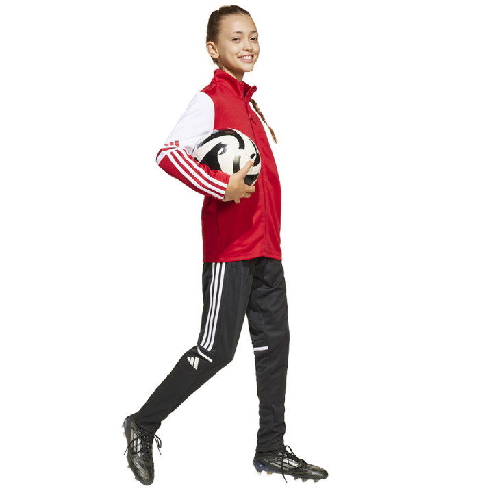 Bluza rozpinana junior adidas Squadra 25 czerwona JD4797 | VUX.pl