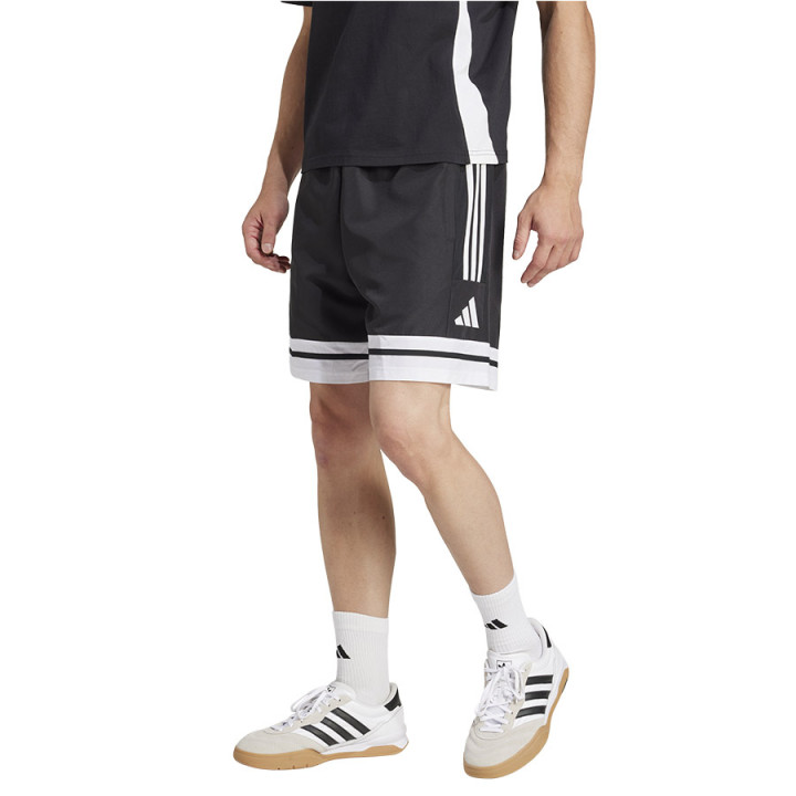 Spodenki piłkarskie męskie adidas Squadra 25 Downtime czarne | VUX.pl