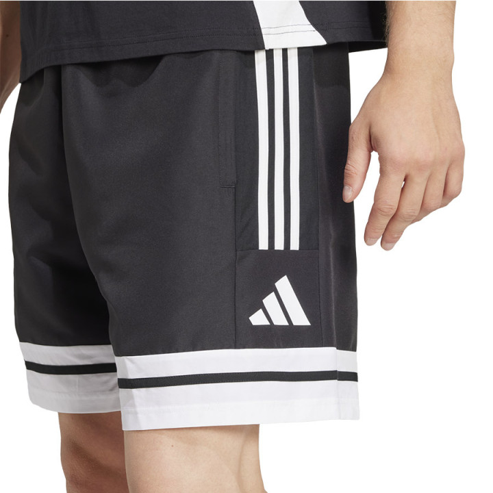 Spodenki piłkarskie męskie adidas Squadra 25 Downtime czarne | VUX.pl