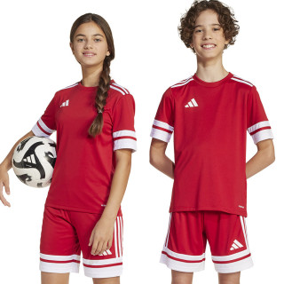 Koszulka piłkarska junior adidas Squadra 25 czerwona JJ0051 | VUX.pl