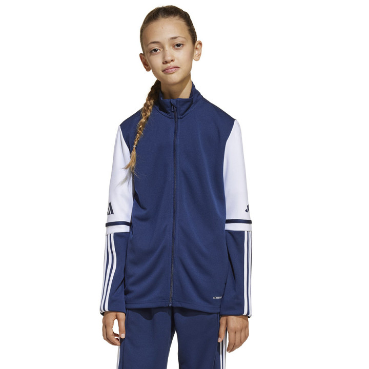 Bluza rozpinana junior adidas Squadra 25 granatowa JD3029 | VUX.pl