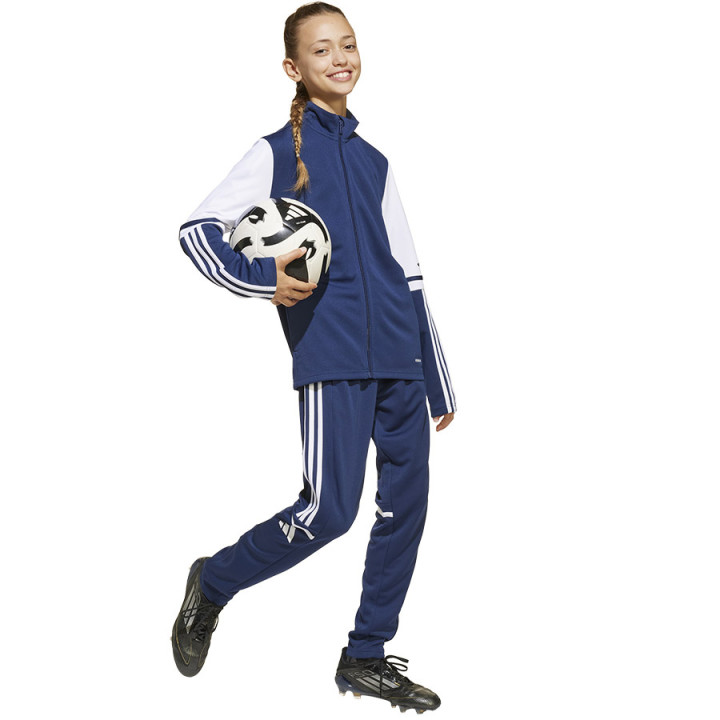 Bluza rozpinana junior adidas Squadra 25 granatowa JD3029 | VUX.pl