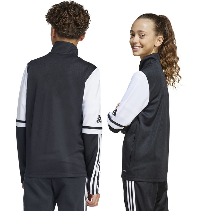 Bluza rozpinana treningowa junior adidas Squadra 25 czarna | VUX.pl