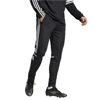 Spodnie dresowe zwężane męskie adidas Squadra 25 czarne | VUX.pl