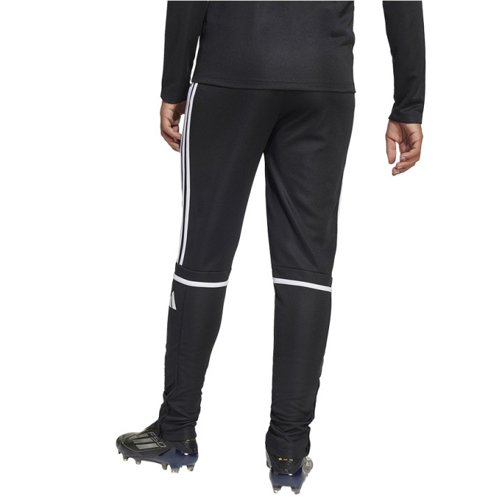 Spodnie dresowe z suwakami junior adidas Squadra 25 czarne | VUX.pl