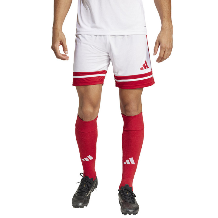 Spodenki piłkarskie męskie adidas Squadra 25 białe JH3404 | VUX.pl