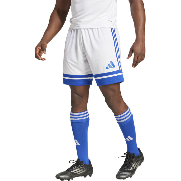 Spodenki piłkarskie męskie adidas Squadra 25 białe JH3409 | VUX.pl