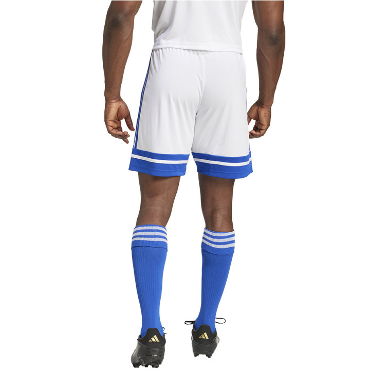 Spodenki piłkarskie męskie adidas Squadra 25 białe JH3409 | VUX.pl
