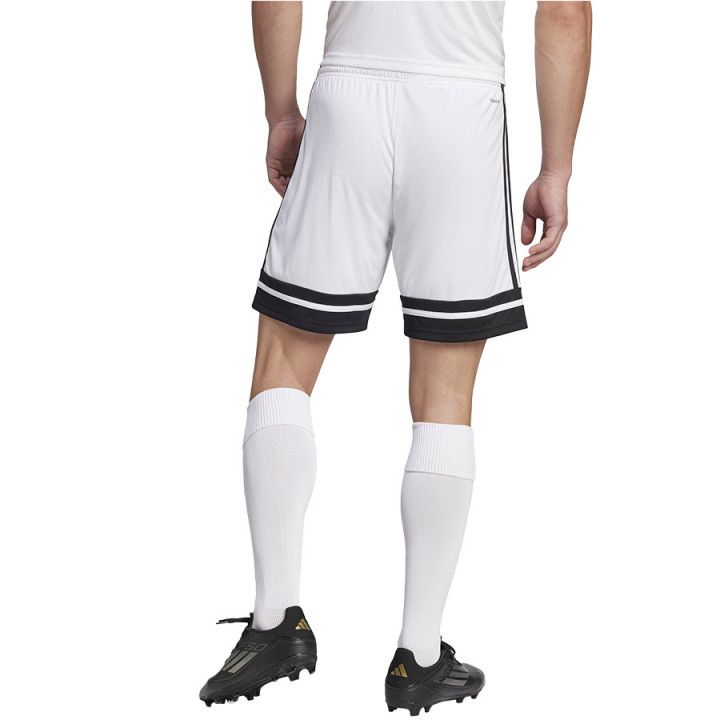Spodenki piłkarskie męskie adidas Squadra 25 Aeroready białe | VUX.pl