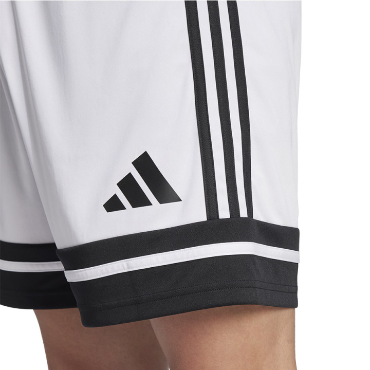 Spodenki piłkarskie męskie adidas Squadra 25 Aeroready białe | VUX.pl