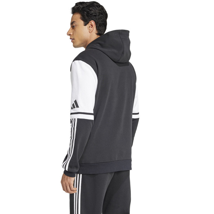 Bluza z kapturem bawełniana męska adidas Squadra 25 czarna | VUX.pl