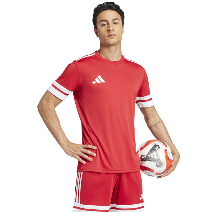 Koszulka piłkarska męska adidas Squadra 25 czerwona JE2601 | VUX.pl