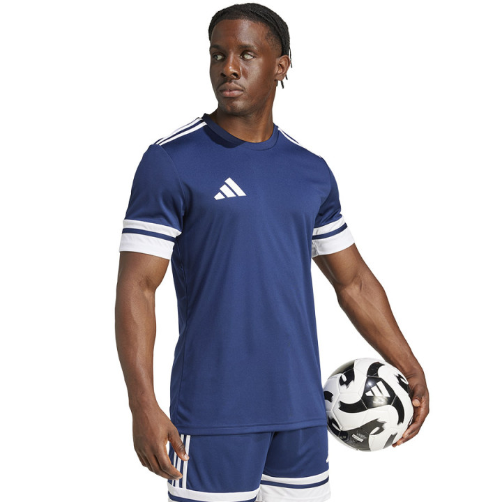 Koszulka piłkarska męska adidas Squadra 25 granatowa JG5830 | VUX.pl