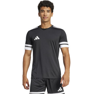 Koszulka piłkarska męska adidas Squadra 25 czarna poliester | VUX.pl