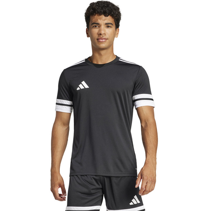 Koszulka piłkarska męska adidas Squadra 25 czarna poliester | VUX.pl