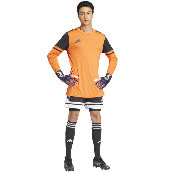 Bluza bramkarska długi rękaw adidas Squadra 25 pomarańczowa | VUX.pl