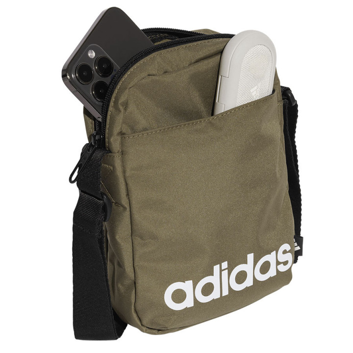Saszetka biodrowa adidas Linear Organizer zielona JX9047 | VUX.pl