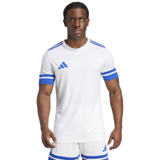 Koszulka piłkarska adidas Squadra 25 krótki rękaw biała | VUX.pl