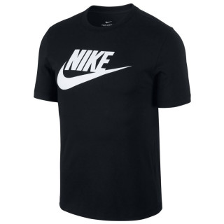 Koszulka bawełniana męska Nike Icon Futura czarna AR5004-010 | VUX.pl