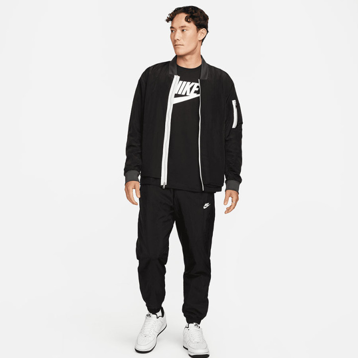 Koszulka bawełniana męska Nike Icon Futura czarna AR5004-010 | VUX.pl
