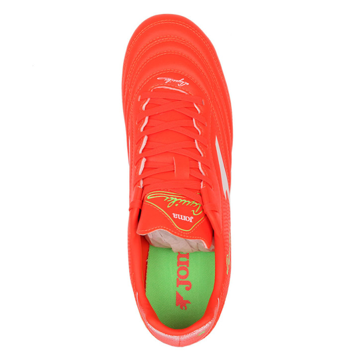 Buty piłkarskie lanki Joma Aguila 2508 FG pomarańczowe | VUX.pl