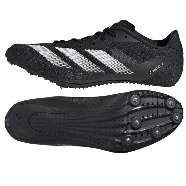Kolce sprinterskie uniseks adidas Adizero Sprintstar czarne | VUX.pl