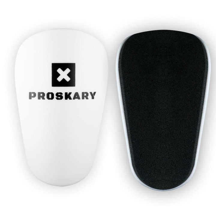 Nagolenniki piłkarskie Proskary Mini białe | VUX.pl