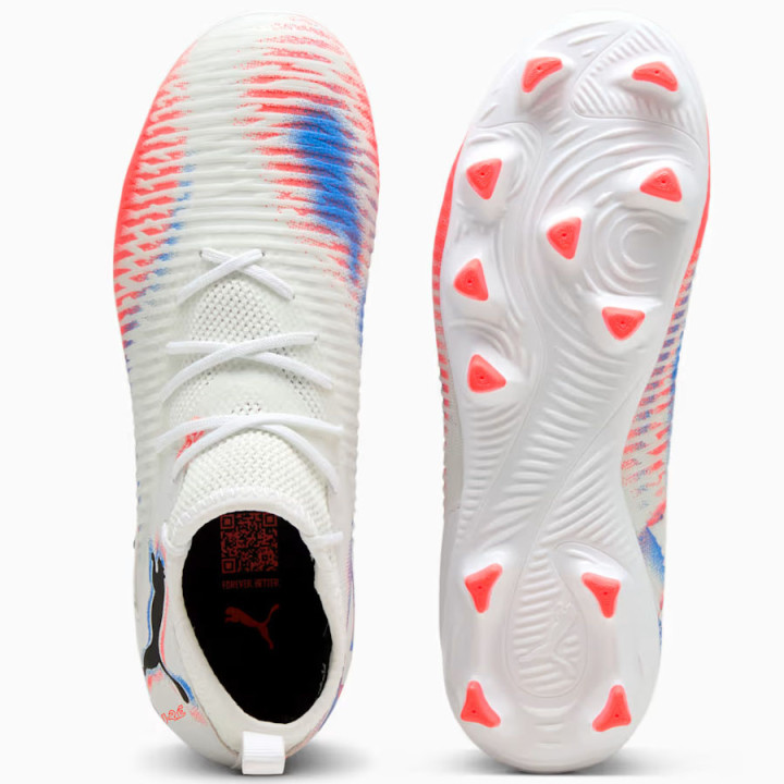Korki lanki junior Puma Future 8 Match FG/AG białe 108614-01 | VUX.pl
