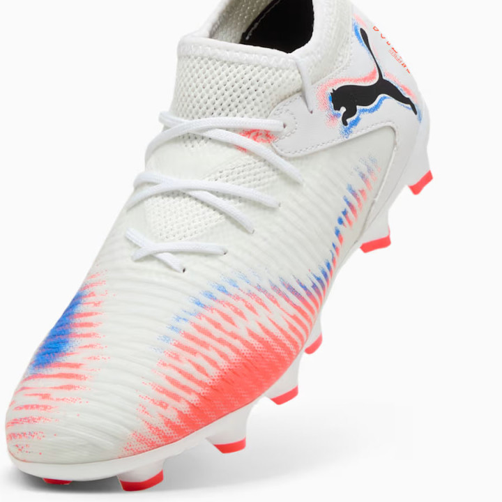 Korki lanki junior Puma Future 8 Match FG/AG białe 108614-01 | VUX.pl