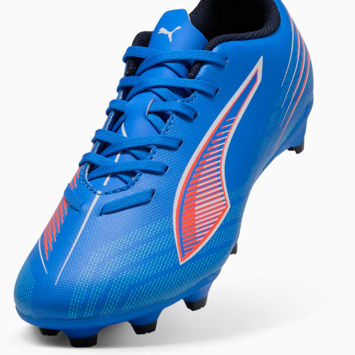 Korki lanki junior Puma Ultra 6 Play FG/AG niebieskie | VUX.pl