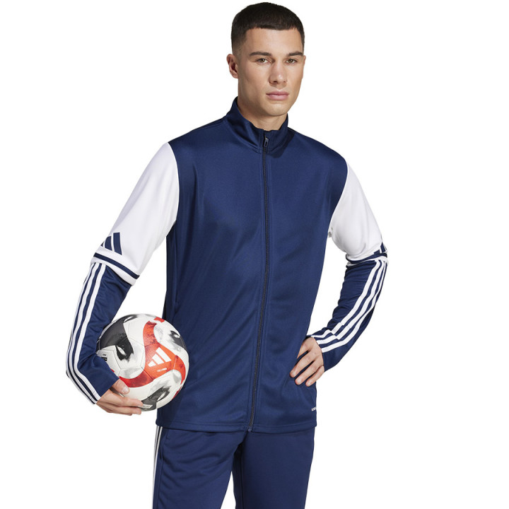 Bluza rozpinana męska adidas Squadra 25 Training granatowa | VUX.pl