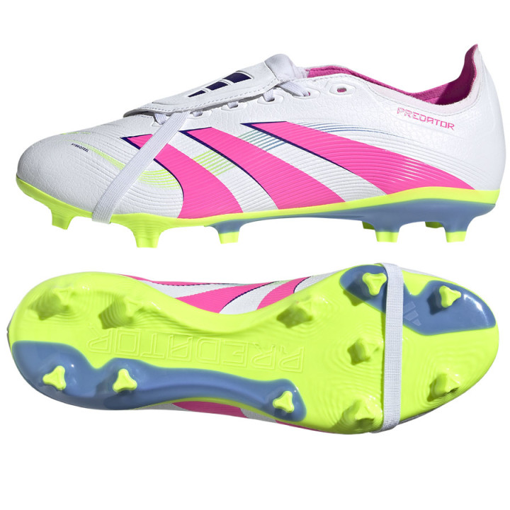 Korki lanki adidas Predator League FT FG/MG białe ID1320 | VUX.pl