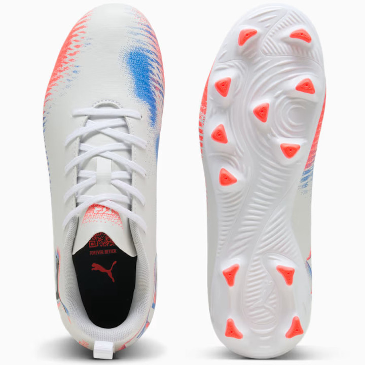 Korki lanki junior Puma Future 8 Play FG/AG białe 108622-01 | VUX.pl