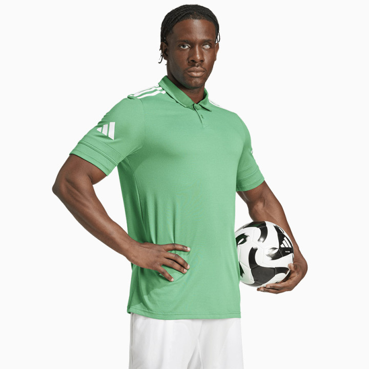 Koszulka polo męska adidas Squadra 25 zielona krótki rękaw | VUX.pl