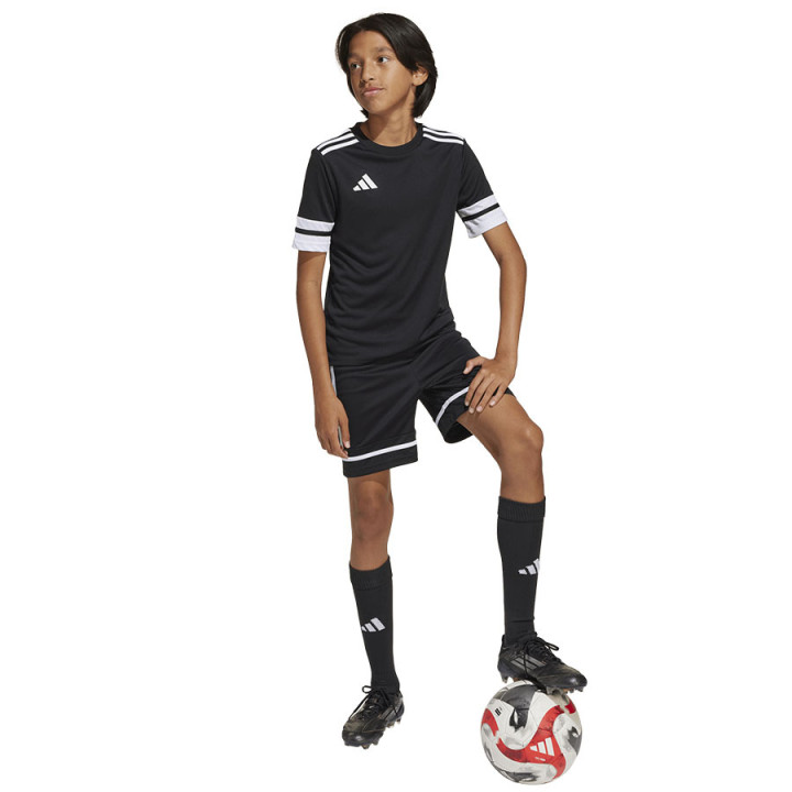 Spodenki piłkarskie junior adidas Squadra 25 czarne JN5459 | VUX.pl