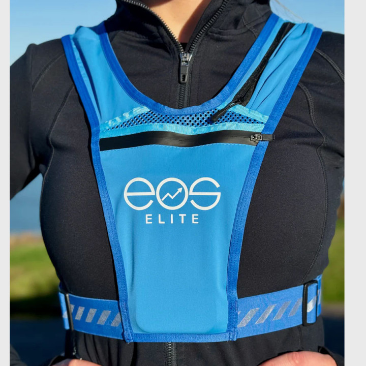 Kamizelka biegowa wodoodporna EOS ELITE UltraLight Blue | VUX.pl